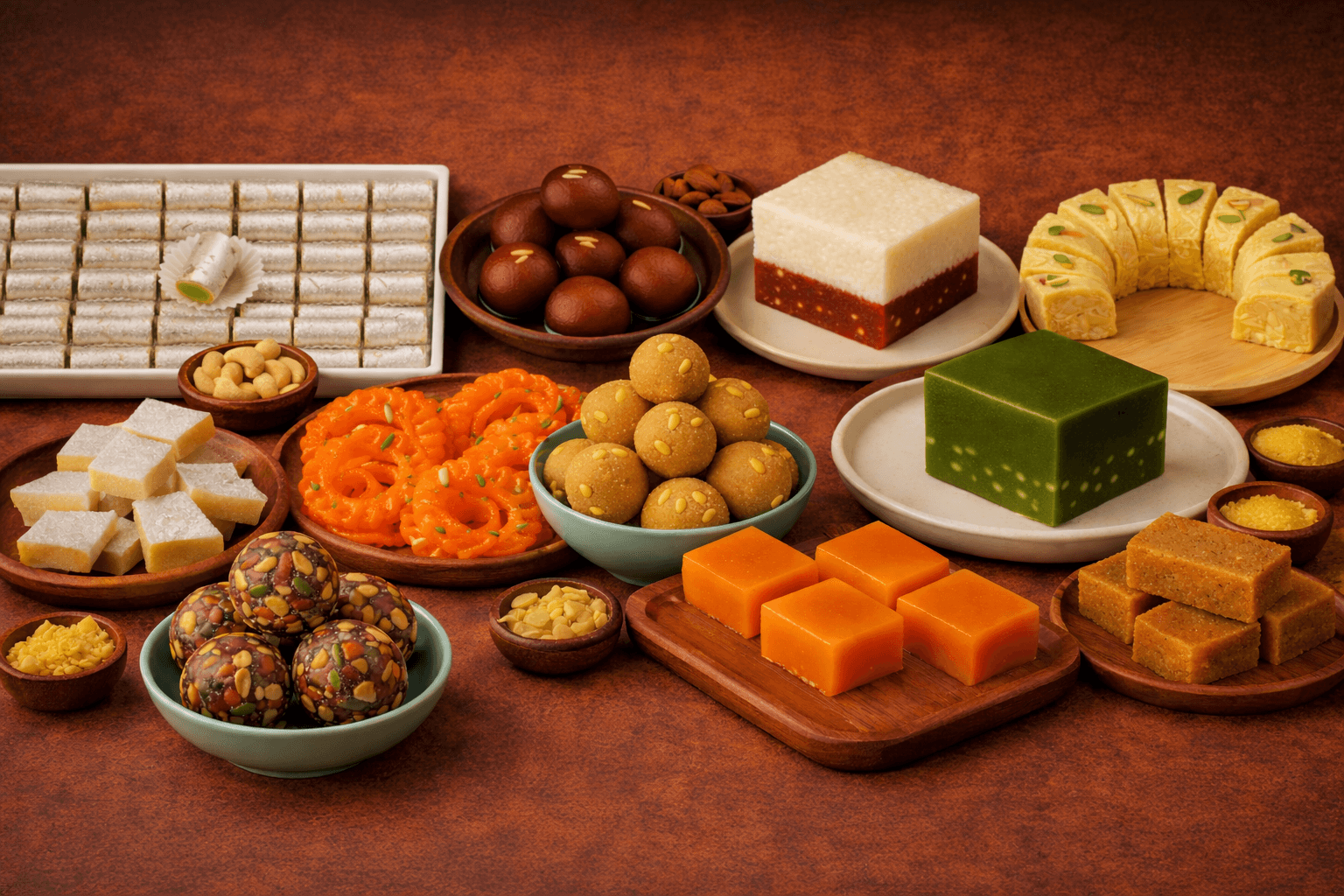 Traditional Sweets, Made Fresh